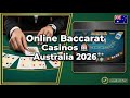 🎰 Online Baccarat Australia (2026): Safe Casinos & Live Dealer Baccarat 🇦🇺