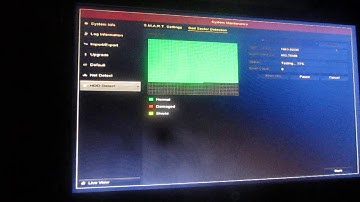 How to check Bad sectors in HDD on your CCTV Hikvision