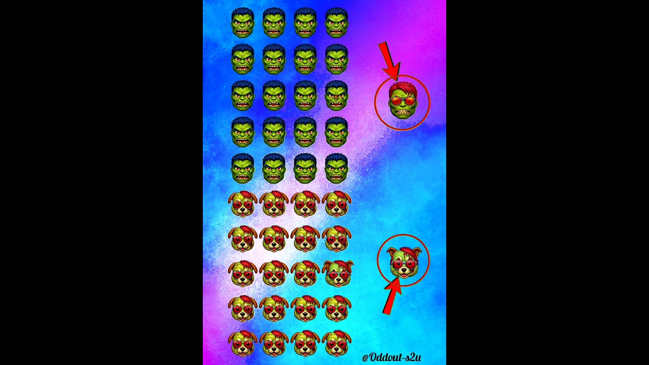 🕵️‍♂️Emoji Puzzle Game: Discover the Odd Symbol🔍