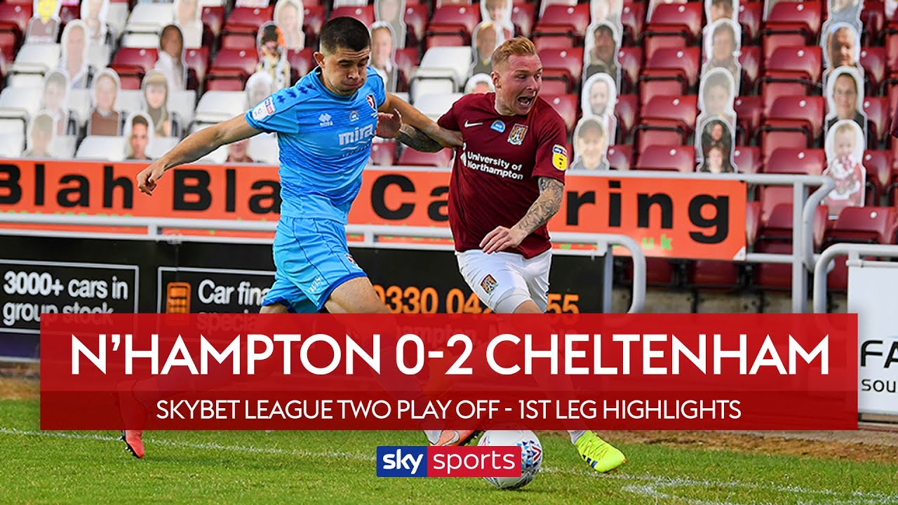 Robins seal win after Cobblers miss penalty | Northampton 0-2 Cheltenham | Lge 2 Play Off Highlights