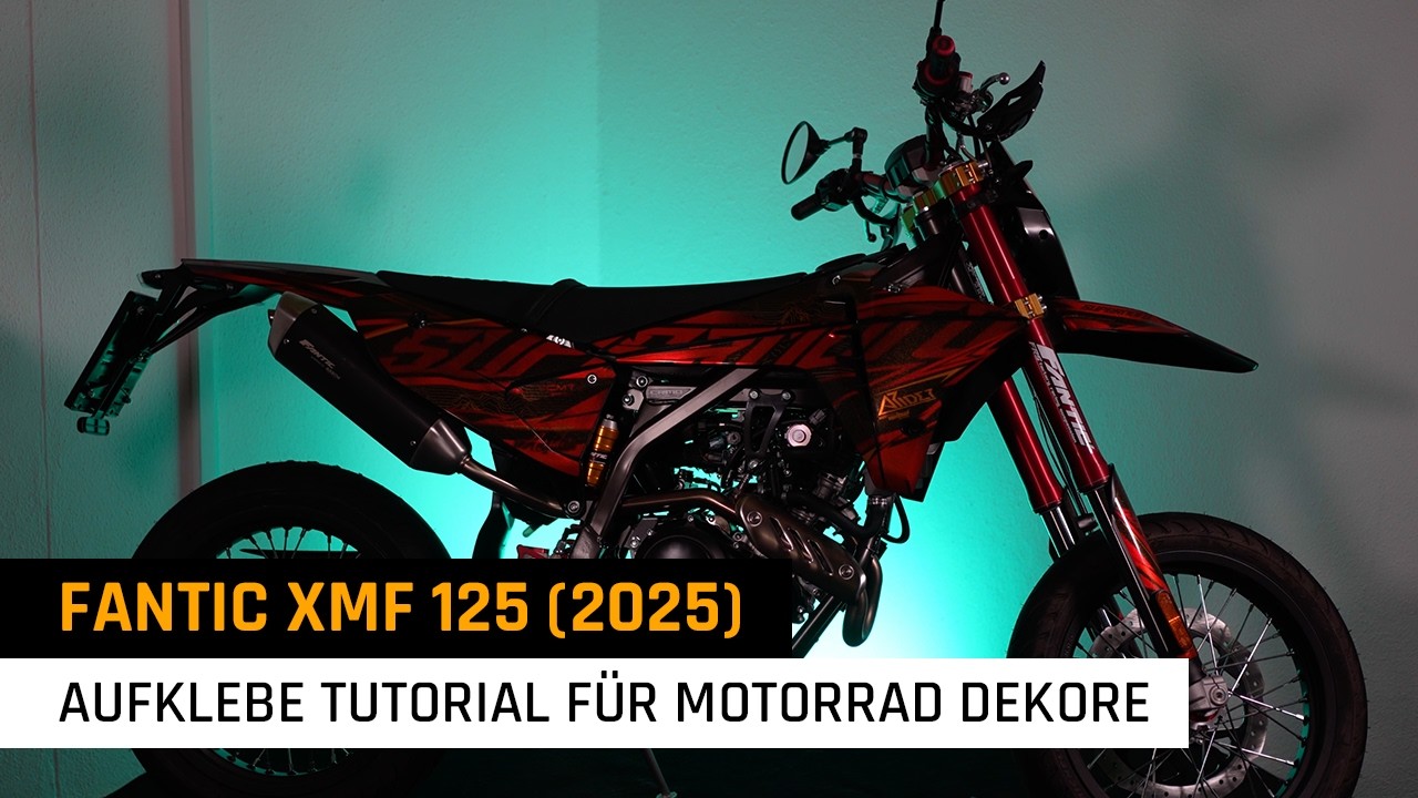 Fantic XMF 125 (2025) Dekor / Optik Tuning von Arider