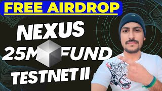 How to Run Nexus Testnet II | CLi Node Join | Nexus testnet 2 airdrop Full Guide | Free Airdrop