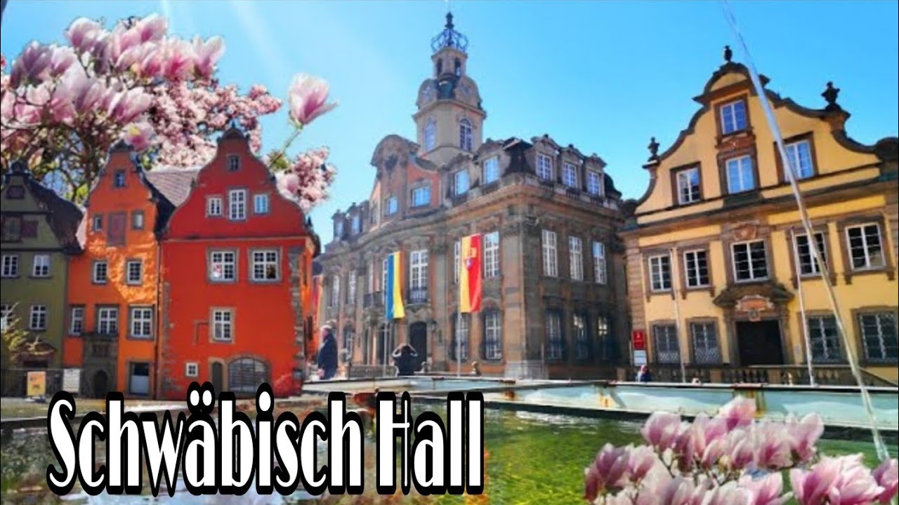 Schwäbisch Hall |4K Walking Tour-Ein mittelalterlicher Schatz, verborgen zwischen Wäldern und Tälern