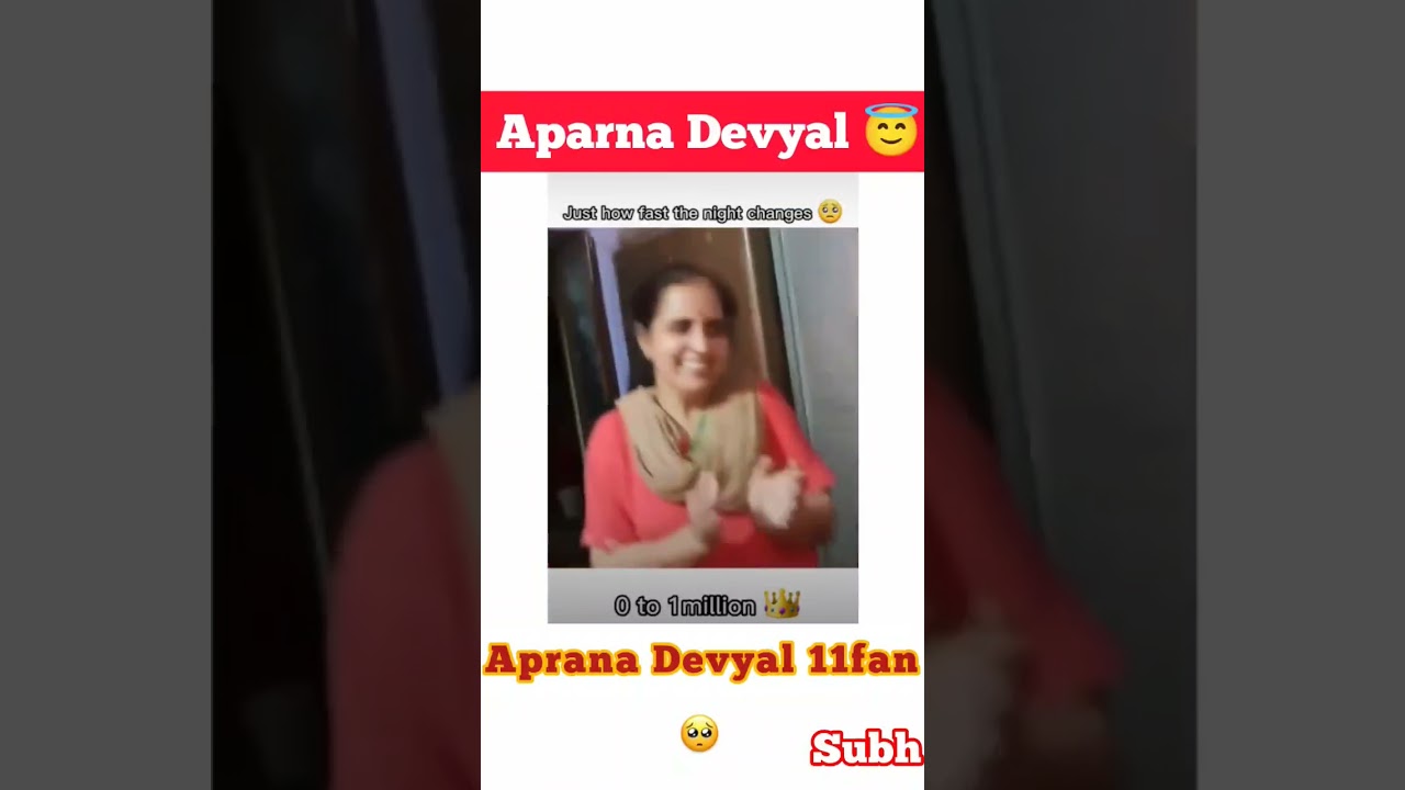 Aparna Devyal New video