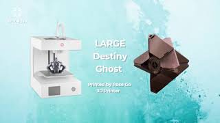 Large Destiny Ghost 3d Model Assembly