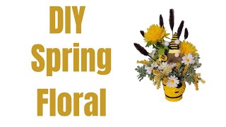Bee Flower Arrangement