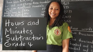 PEP Maths: Time: How to Subtract Hours and Minutes: Grade 4 Mathematics. Primary Exit Profile Exam