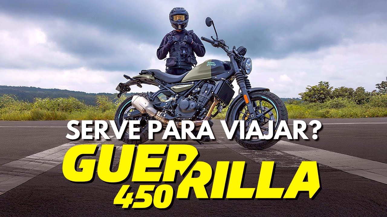 GUERRILLA 450 NA ESTRADA – Ela Serve para Viajar? TESTE COMPLETO NA DUTRA