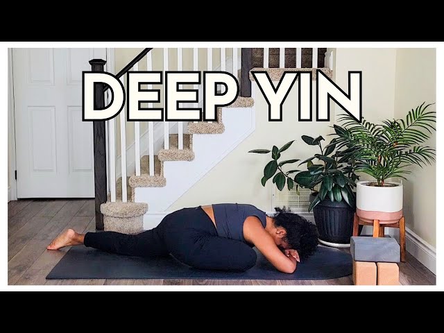 30 min Deep Yin Yoga Sequence - Hips & Upper Back 