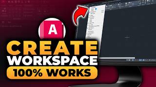 How To Create Workspace in AutoCAD (𝟮𝟬𝟮𝟲) | 100% WORKS | NO Yapping, To The Point! | FAST & EASY