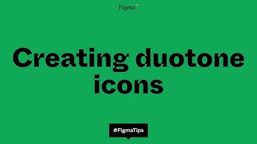 Creating duotone icons