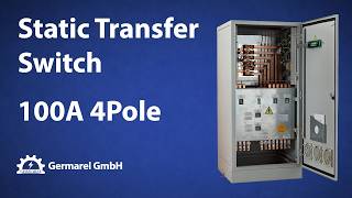 STS-GER 100A 4Pole Static Transfer Switch For Saudi Arabia Project //2