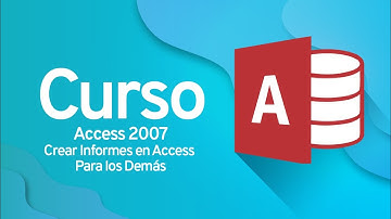 CURSO DE ACCESS BÁSICO: Cómo hacer un informe en Access