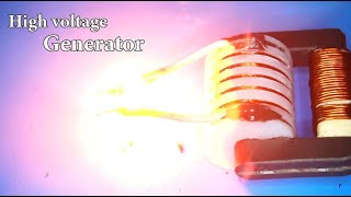 DIY 100KV How to make super high voltage generator