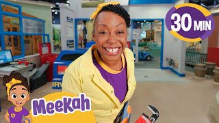 meekah s lightning fast vehicle challenge 30 minutes cars