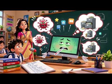 Software Explained by a Crazy Student|System, Application & Utility Software |Computer Basics|Part-5