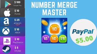 Number Merge Master || PayPal Gift تطبيق جديد بطاقات شحن جوجل بلاي✔ screenshot 4