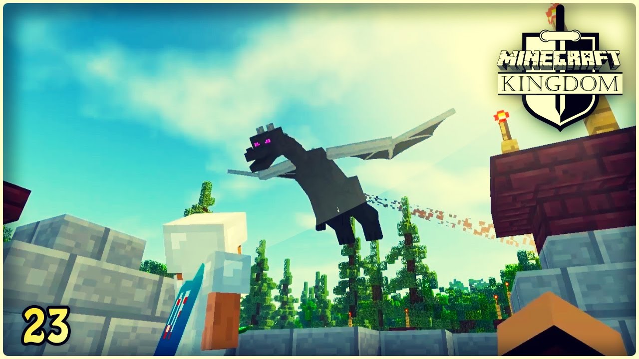 Der Drache erwacht - 🔥 Minecraft Kingdom #23 - Balui | Earliboy | Items4Sacred - Let´s Play German