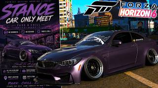 Having A "stance" Meet In Forza Horizon 6...