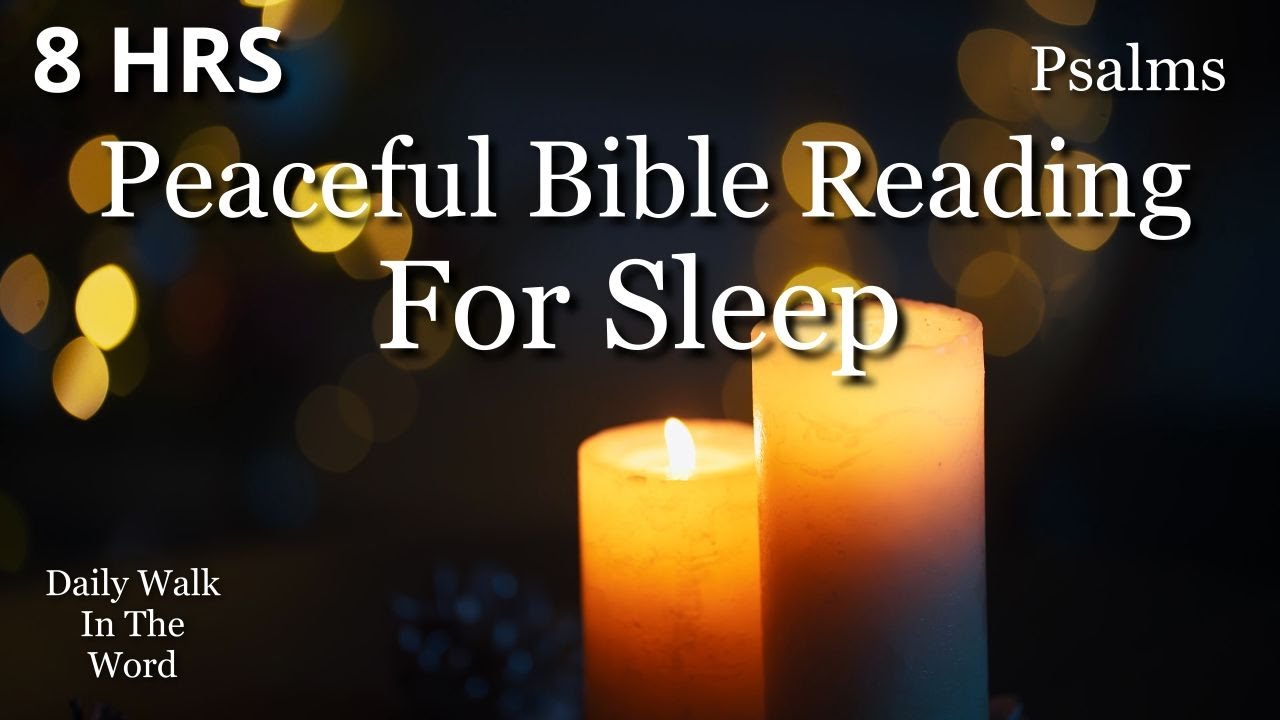 Peaceful Bible Reading for Sleep |  Psalms 74 - 92 With Gentle Prayer