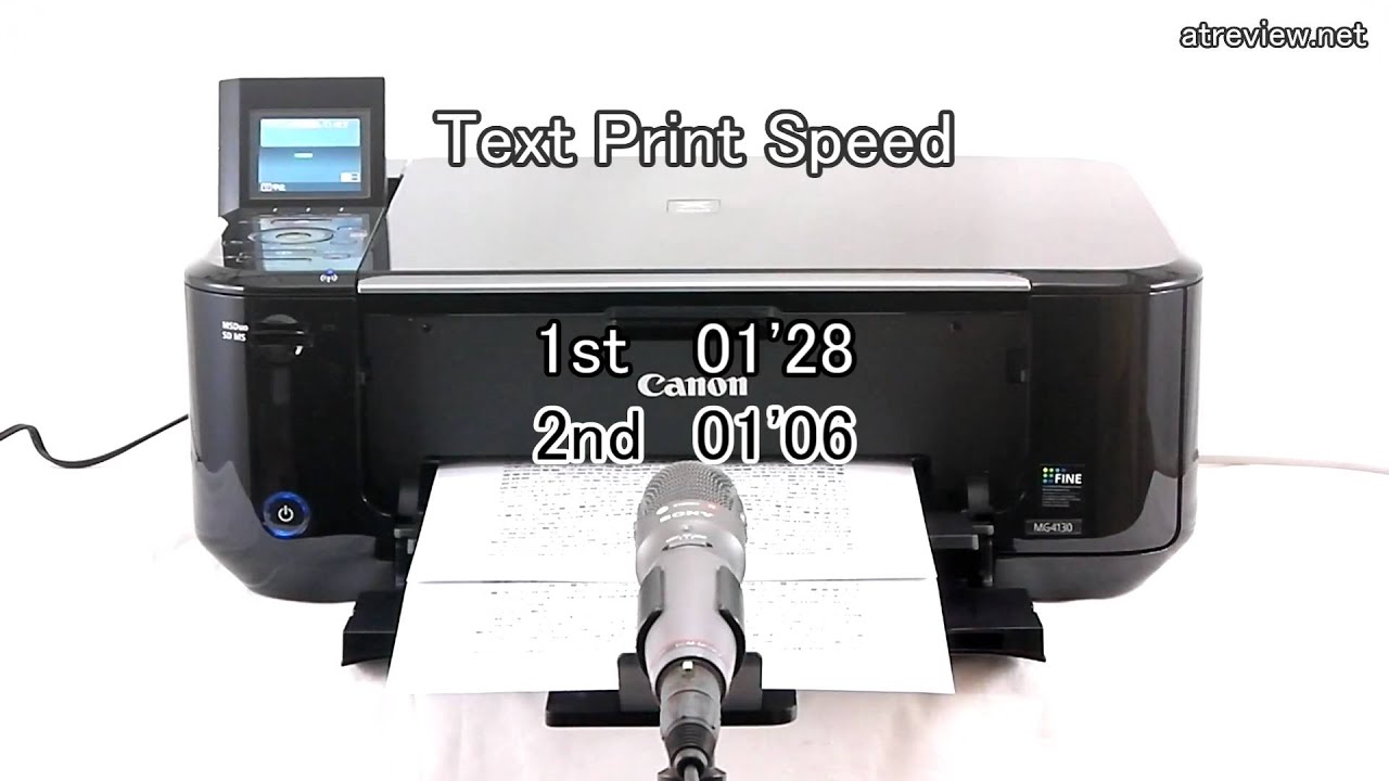 Canon PIXUS MG4130 - YouTube