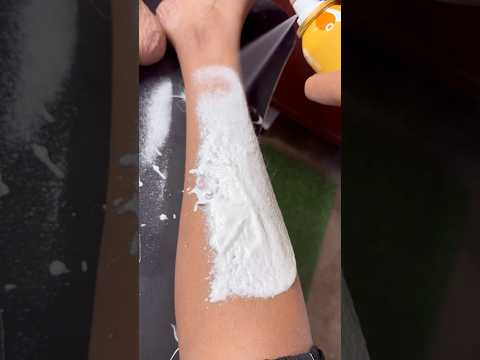 No Wax ❌ No Shave ❌ | Tried Sanfe Spray Away Hair Removal Spray/ #shorts