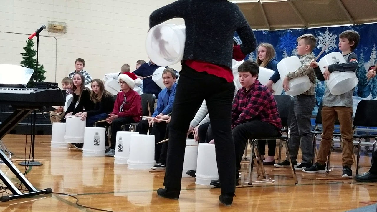 2019 xmas bucket drums YouTube