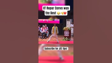 IIT Ropar Viral Convocation & Director 😂🫡 IIT JEE Preparation | IIT JEE Aspirants #jee #iit