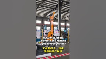 Industrial robots: a stable and reliable production partner #automobile #automatedsolutions