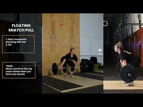 Floating Snatch Pull | Olympic Weightlifting Exercise Demo