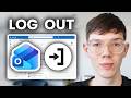How To Logout Outlook - Step By Step