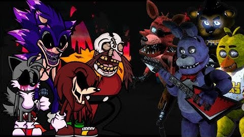 TRIPLE TROUBLE but the FNAF crew sing it! [FNF Sonic.exe vs FNAF]