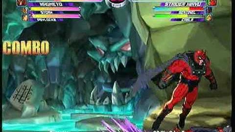 MvC2 Online (360): Brett (MSP) vs G2 Wreq Lazz (Strid/Cab/Sent) 6 .:5.25.10:.