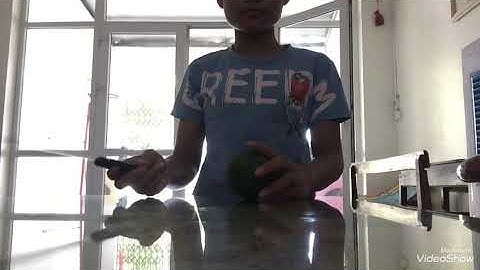 How to make Orange juice ( cách làm nước cam )