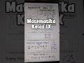 Les privat matematika kelas IX #bimbelmsrisa #lesprivat #lesonline #konsultasitugas #bimbelonline