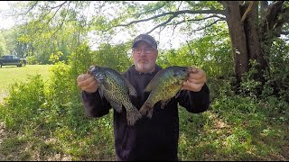 Spring time bluegill, crappie and redear
