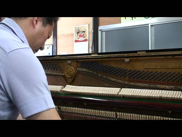 調律履歴57年】YAMAHA U1E 1968年製 音色動画あり 調律履歴57年
