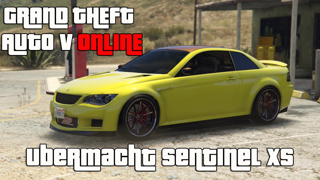 GTA V ONLINE Rare Vehicle Location Ubermacht Sentinel XS Yellow