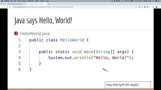 Lecture 2: FS101: Java class structure, access modifiers, and nonaccess modifiers