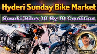 Hyderi Sunday Bike Market Karachi | Suzuki GD110s 150cc for Just 3.4 Lakh? 😱 | Cheap Bikes |