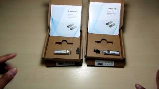 Intellinet 10/100 Multi-Mode Media Converter, ST, 1.24 miles – Enhance your existing network so it supports both copper and fiber mediumns. SYS2U.COM - แกะกล่อง Linksys LACGLX+LACGSX SFP Transceiver, 1000Base