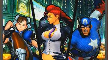 Ultimate Marvel vs Capcom 3 C.Viper Chun-Li Captain America arcade mode