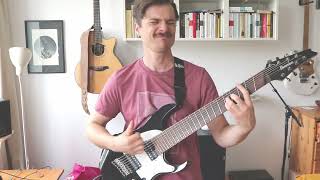 Funky 8 String Guitar - Double Thumb/Slap Fingerstyle - YouTube