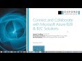 Connect and Collaborate with Microsoft Azure B2B and B2C Solutions | December 2015