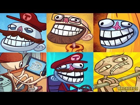 Troll Face Quest Video Games Compilation All Levels Gameplay Walkthough