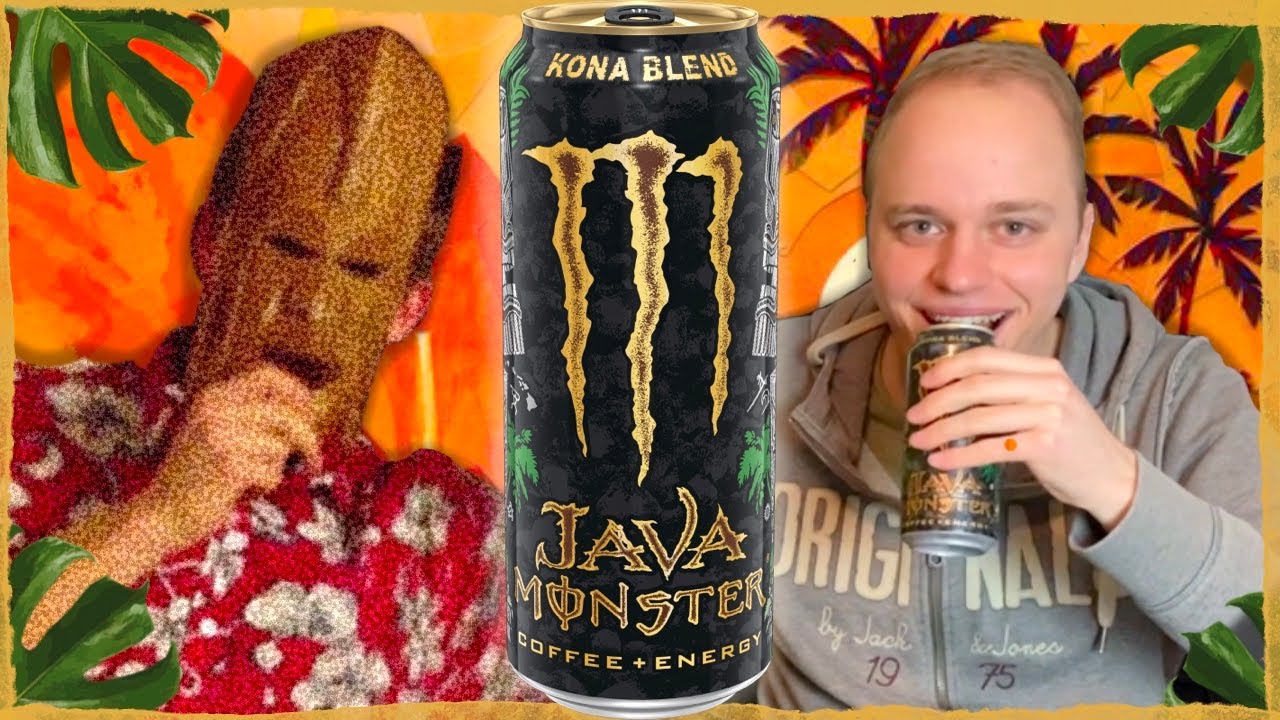 Monster Java KONA BLEND 🇺🇸 Energy Drink Review (deutsch) - YouTube