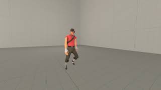 First walking animation [SFM]