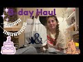 BIRTHDAY HAUL🎊🎉