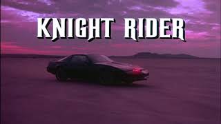[추억의 미드] 전격 Z 작전 오프닝 Knight Rider Opening Theme