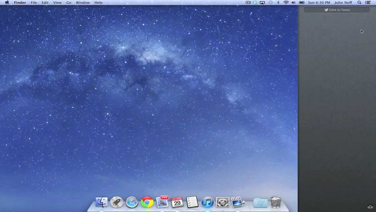 Using Twitter in Notifications On A Mac